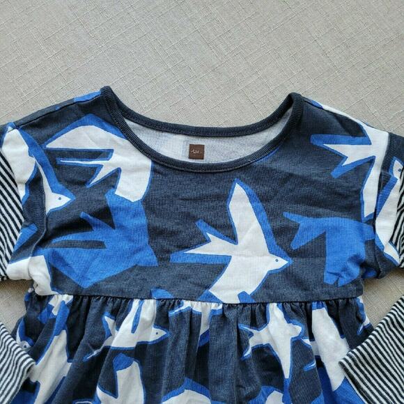 Tea Collection Sea Bird Layered Dress - Picture 2 of 7